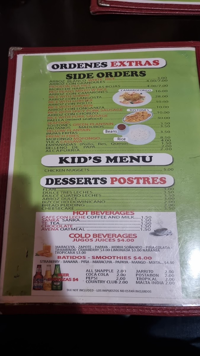 Libertad Restaurant Menu - Image 4